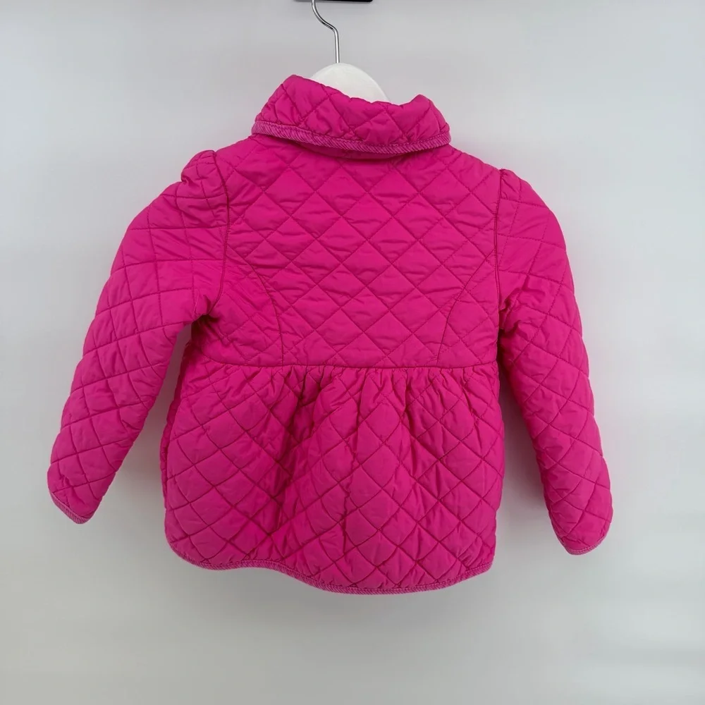 Polo by Ralph Lauren Kids Fuchsia Quilted Puffer Jacket